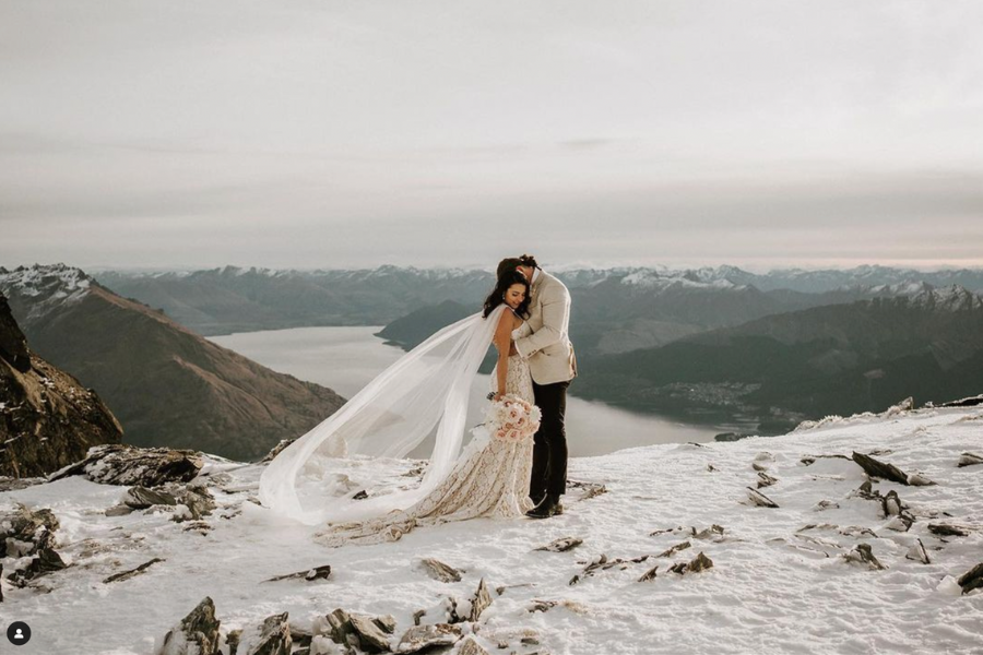 Kirsty and James, The Remarkables Queenstown